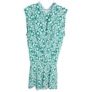 Collective concepts romper size small green and white so cute. Great condition